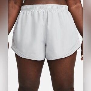 White Nike Women’s dri-fit athletic shorts